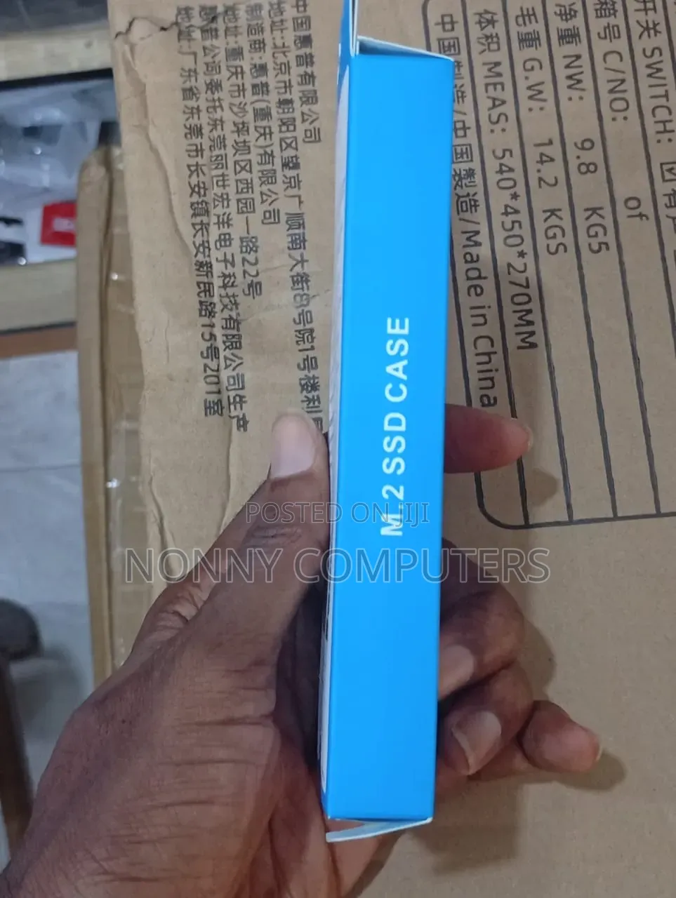 M.2 Nvme NGFF SSD Enclosure Usb 3.1 Gen 2 Case