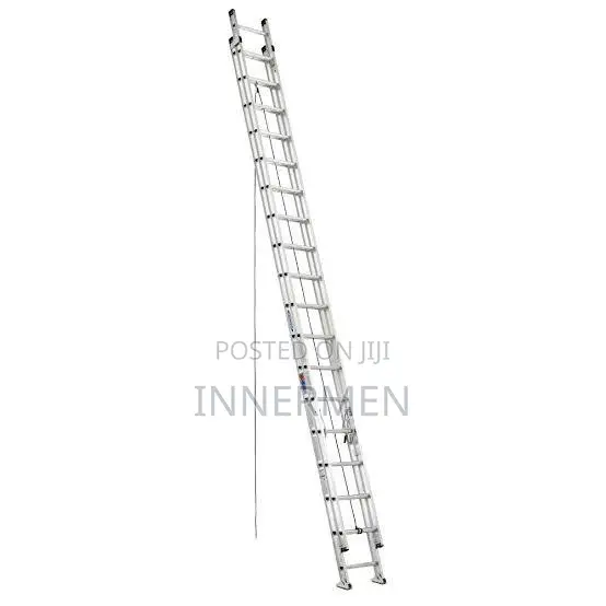 2x19 Heavy Duty Extendable Aluminum Fire Man Ladder