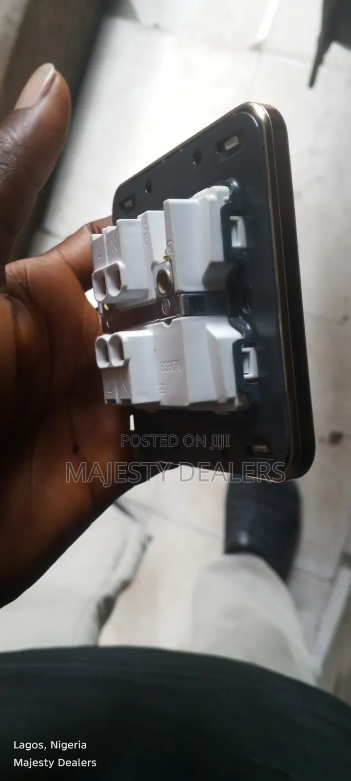 Switches White and Gold Colors