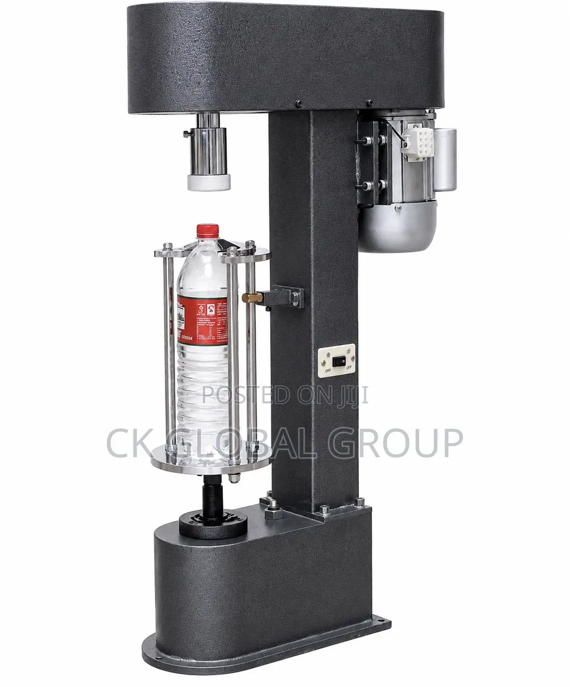 Semi-Automatic Standing Bottle Capping Machine