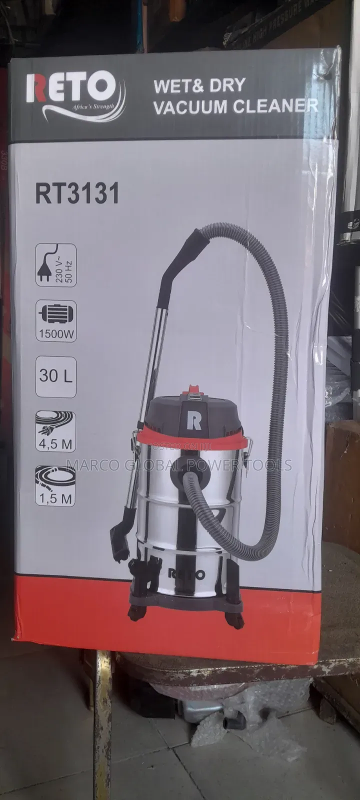 30letars Wet and Dry Electric Vacuum Cleaner Machine