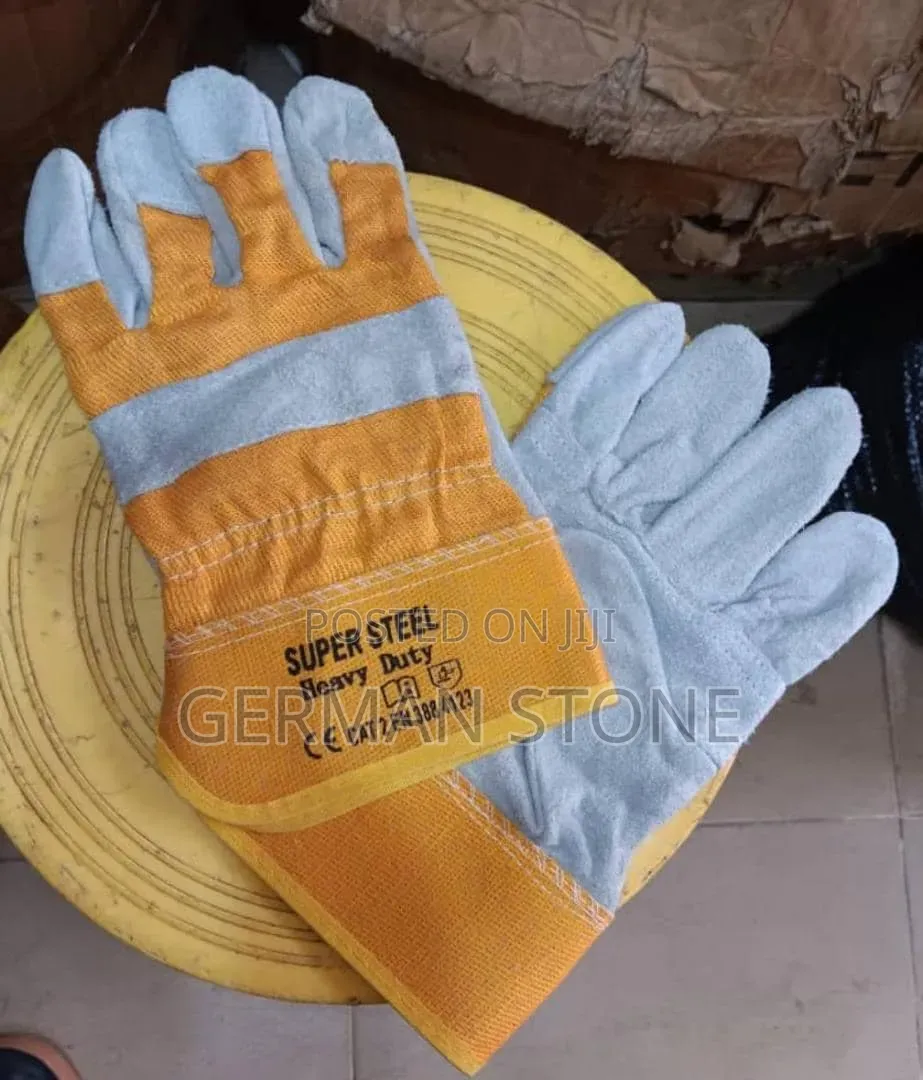 Super Steel Heavy Duty Combination Work Gloves Designed