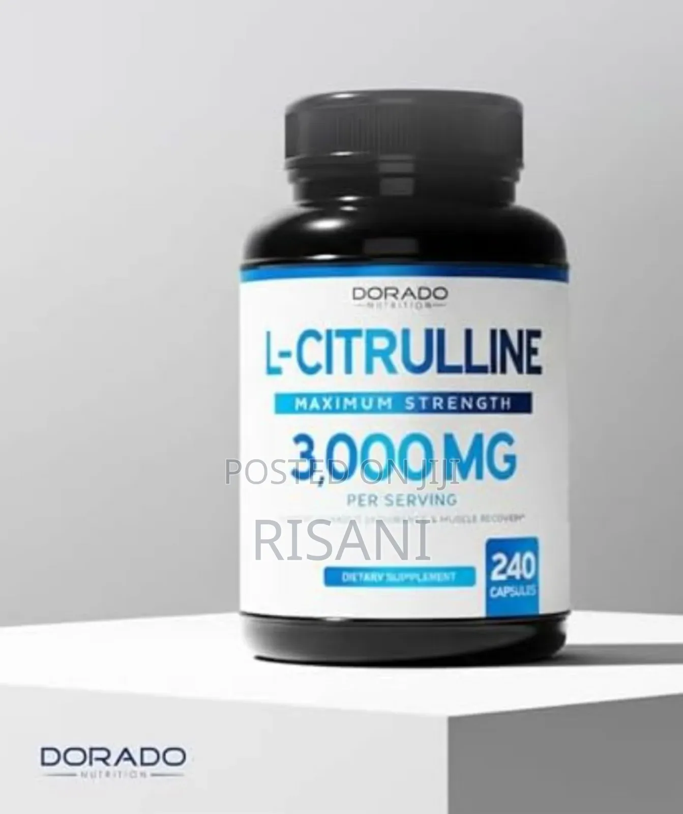 L Citrulline 3000mg Supplement 240 Capsules Support L Arginine