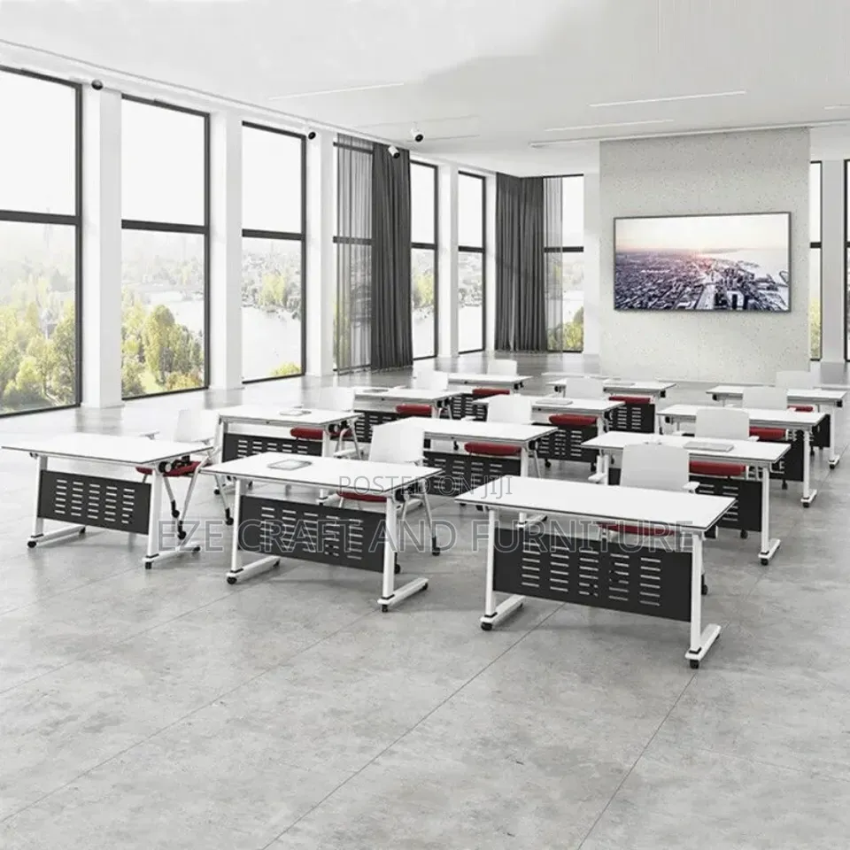 L-Leg Folding Training Table