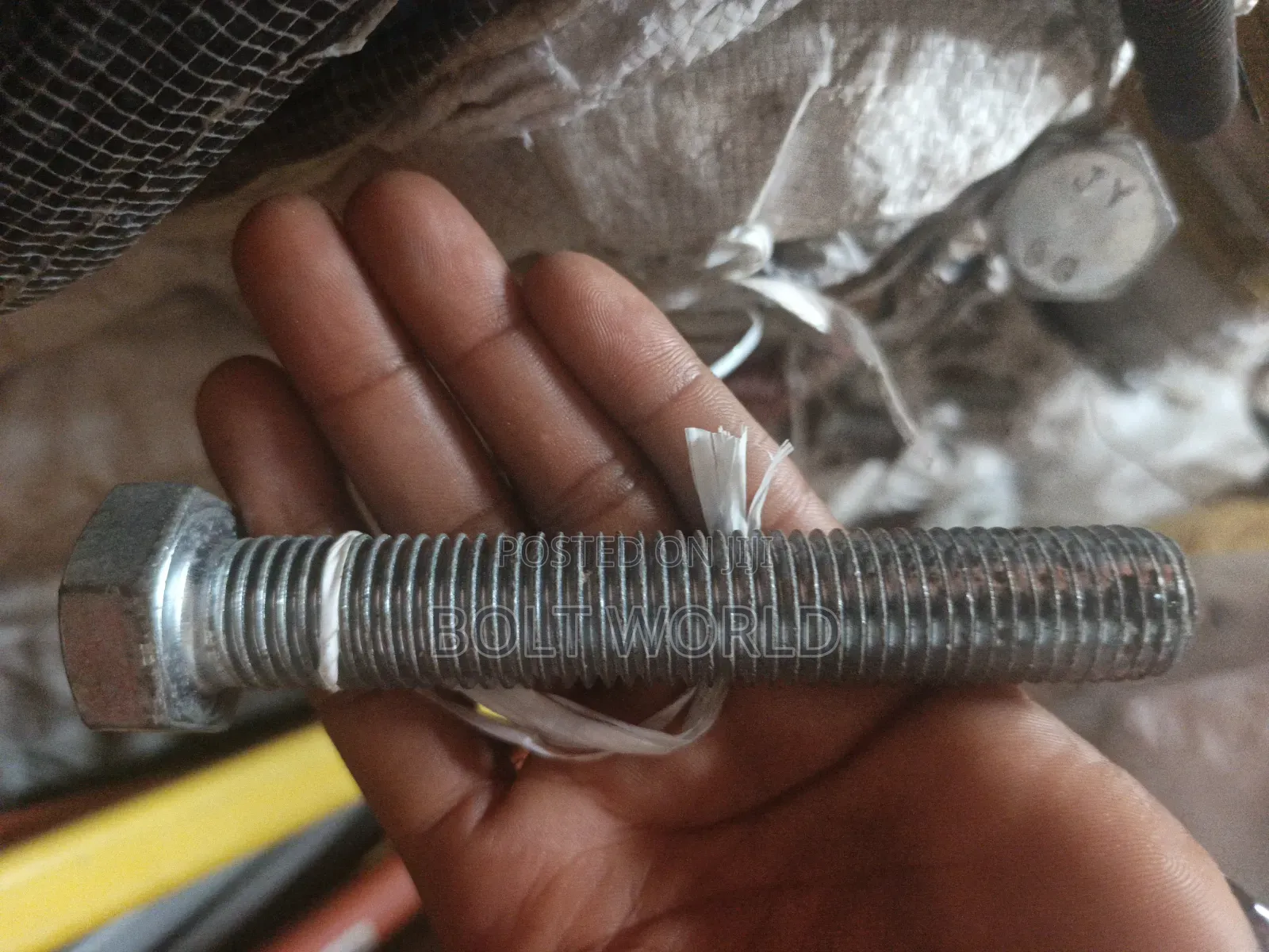 24mmx100 Bolt and Nut Gi 8.8