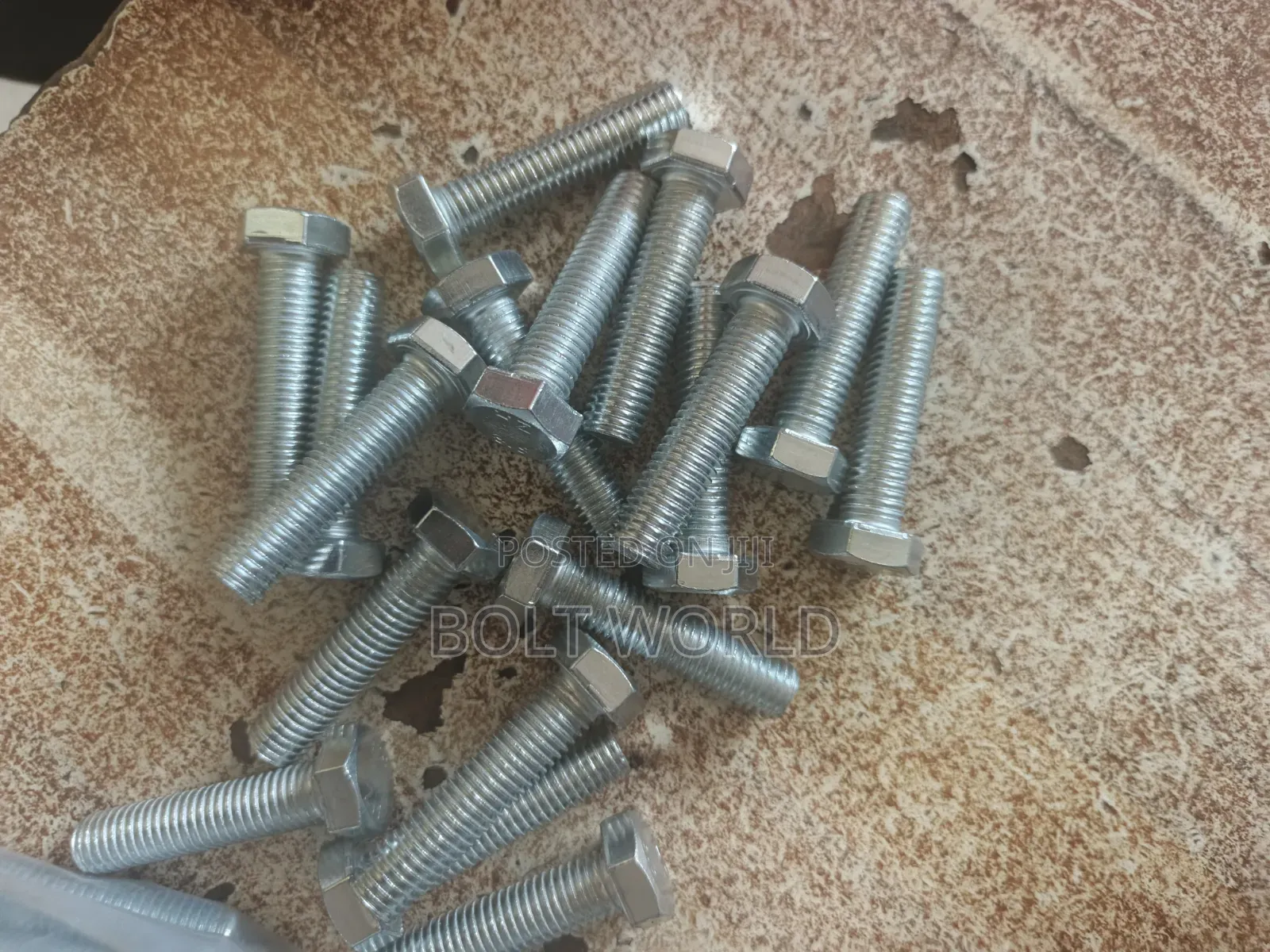 12mmx80 Hex Bolt and Nut Gi