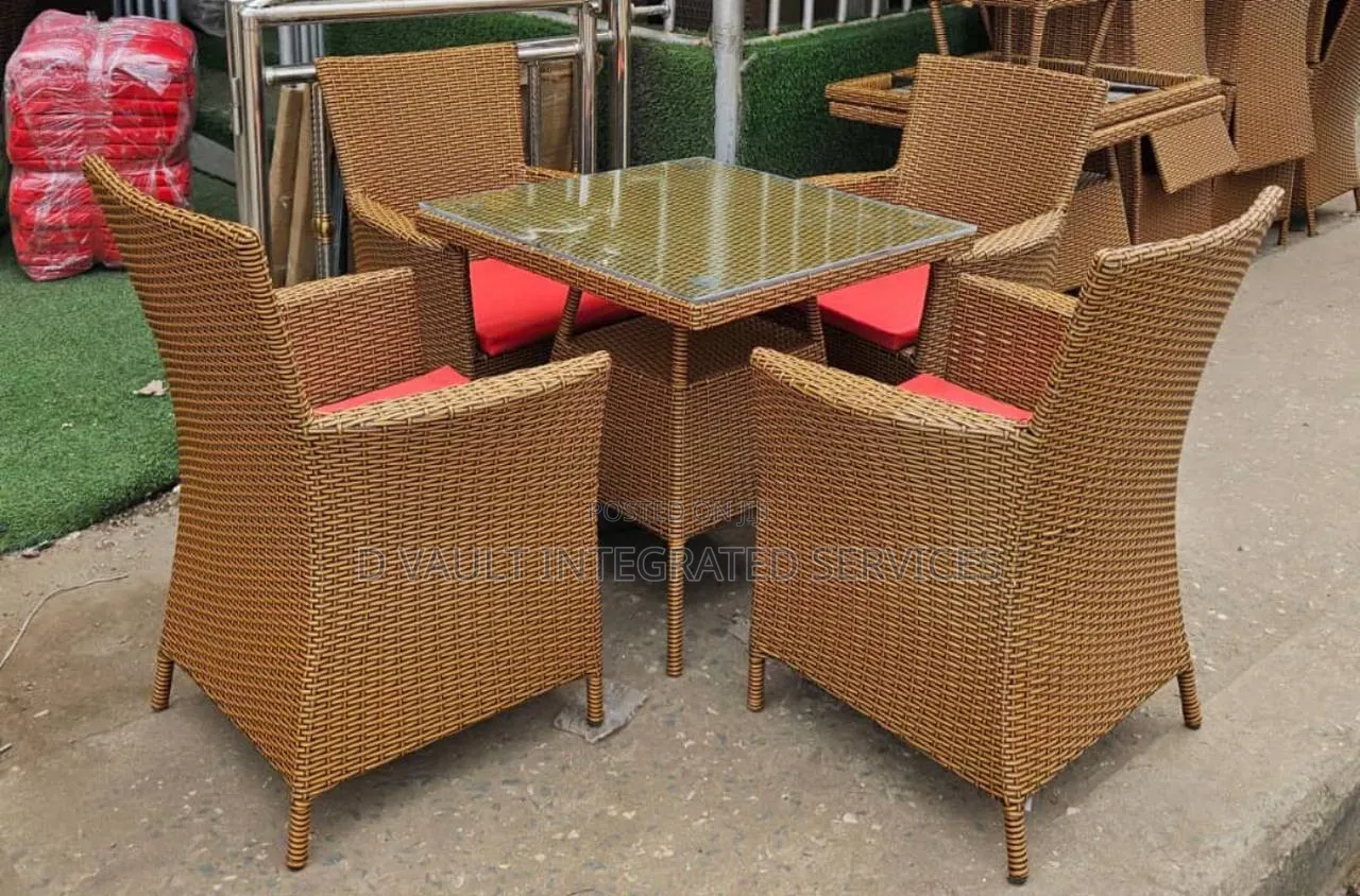4 Seater Rattan Outdoor