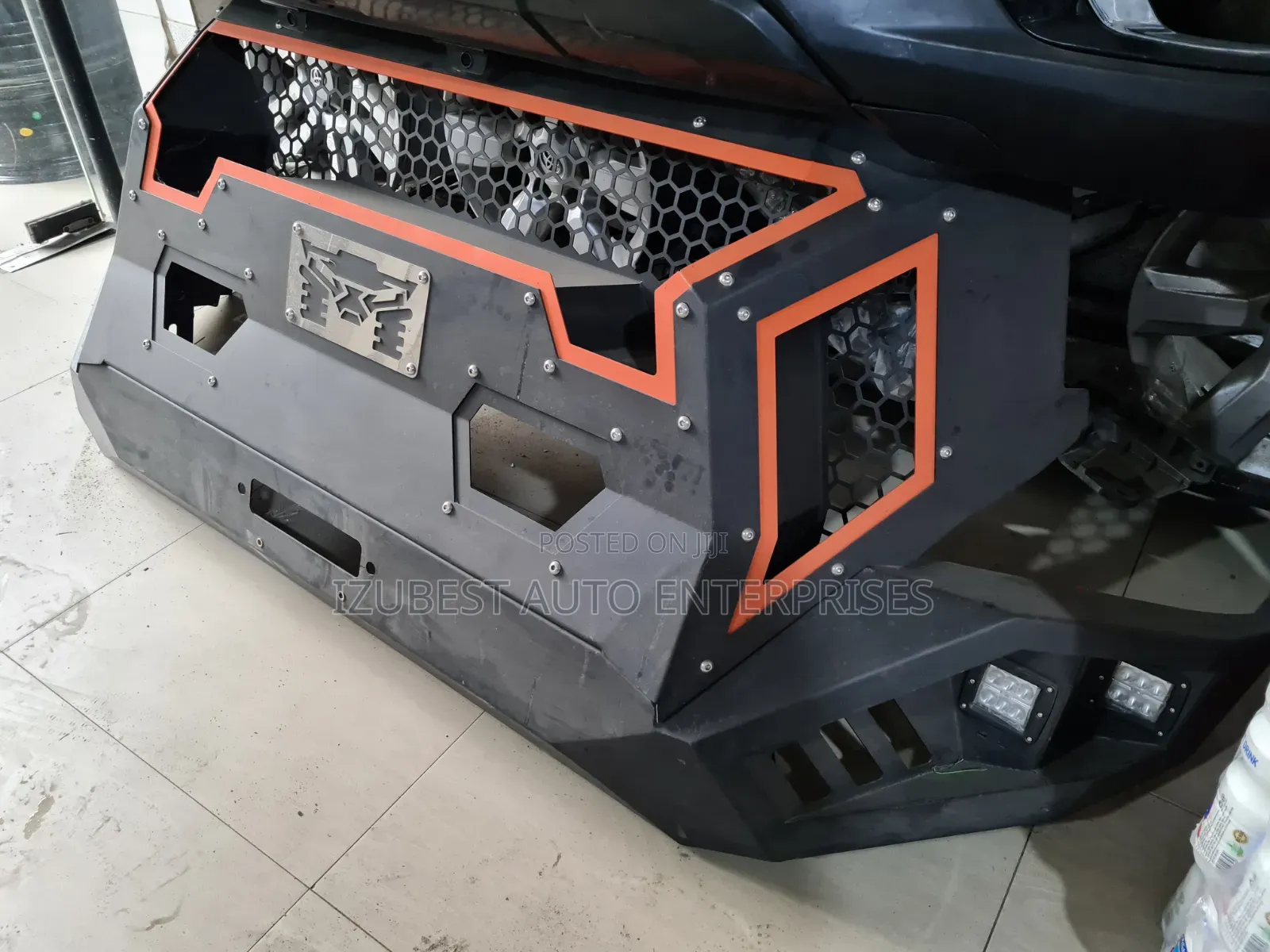Front Iron Bumper Tundra