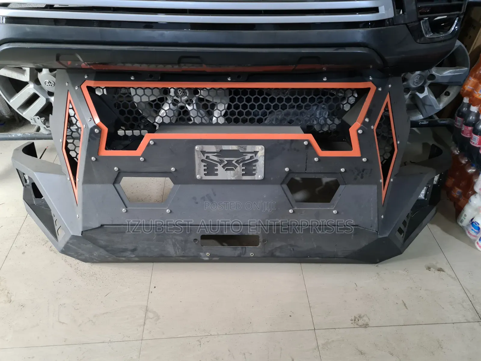 Front Iron Bumper Tundra