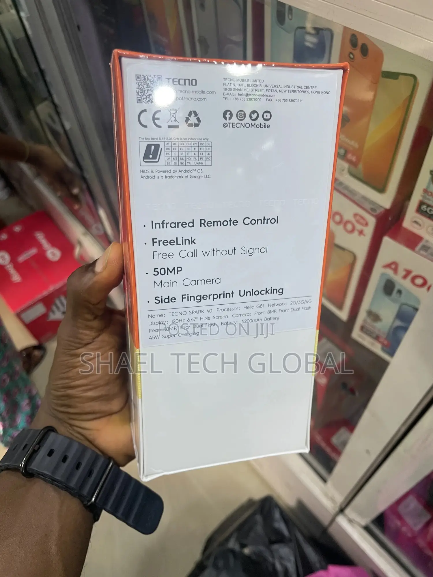 New Tecno Spark 40 128 GB