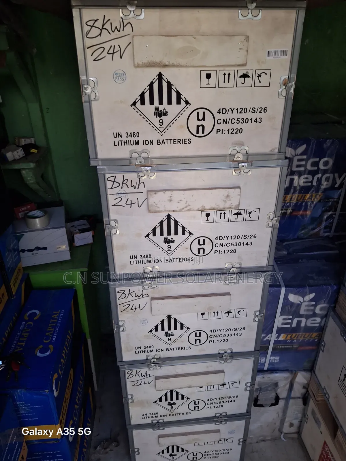 8kwh/24v Ecolion Lithium-Iron Phosphate Energy Storage Battery