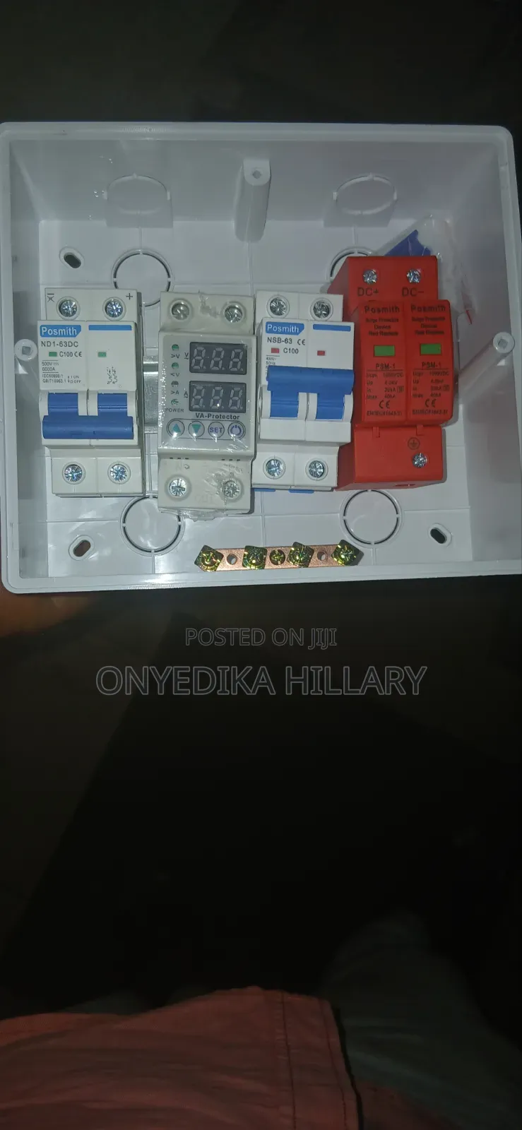 A Set of Dc Surge Ac Breaker Voltage Protector