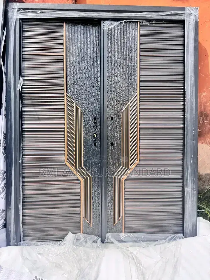 5ft German Copper Cast Security Entrance Door
