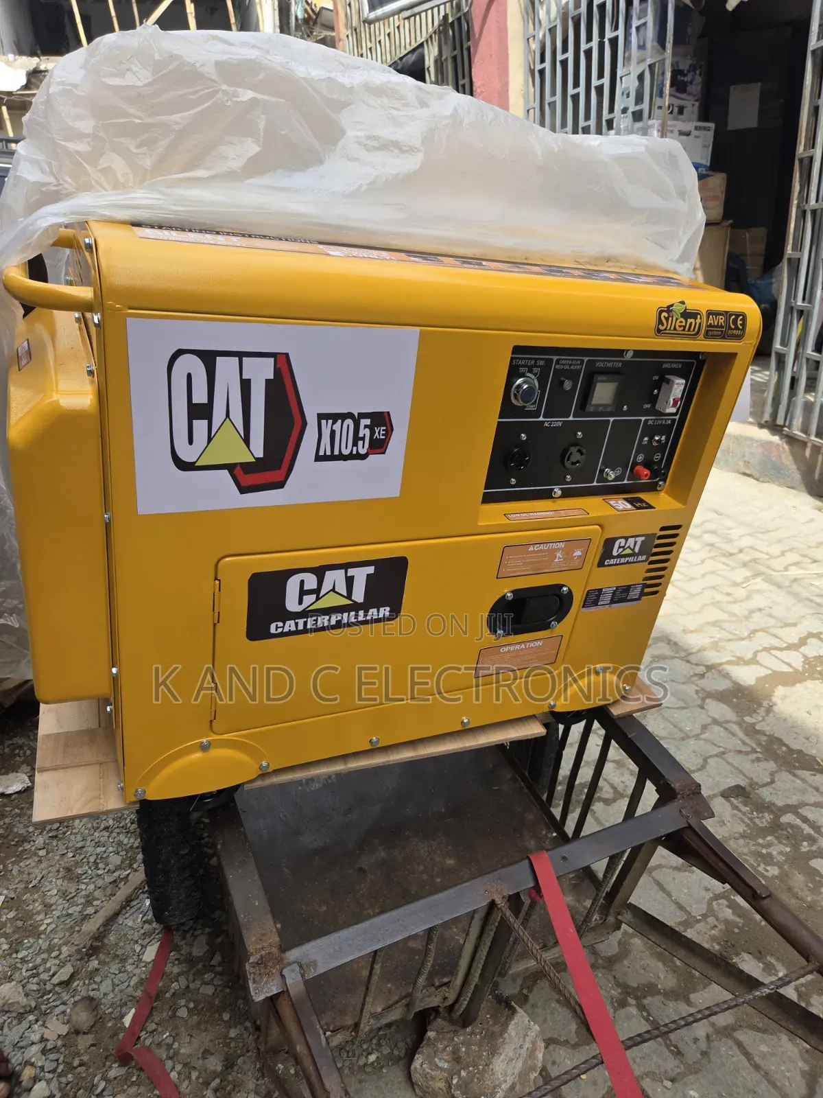 Super Efficient 12.5kva Cat Generator – Low Noise