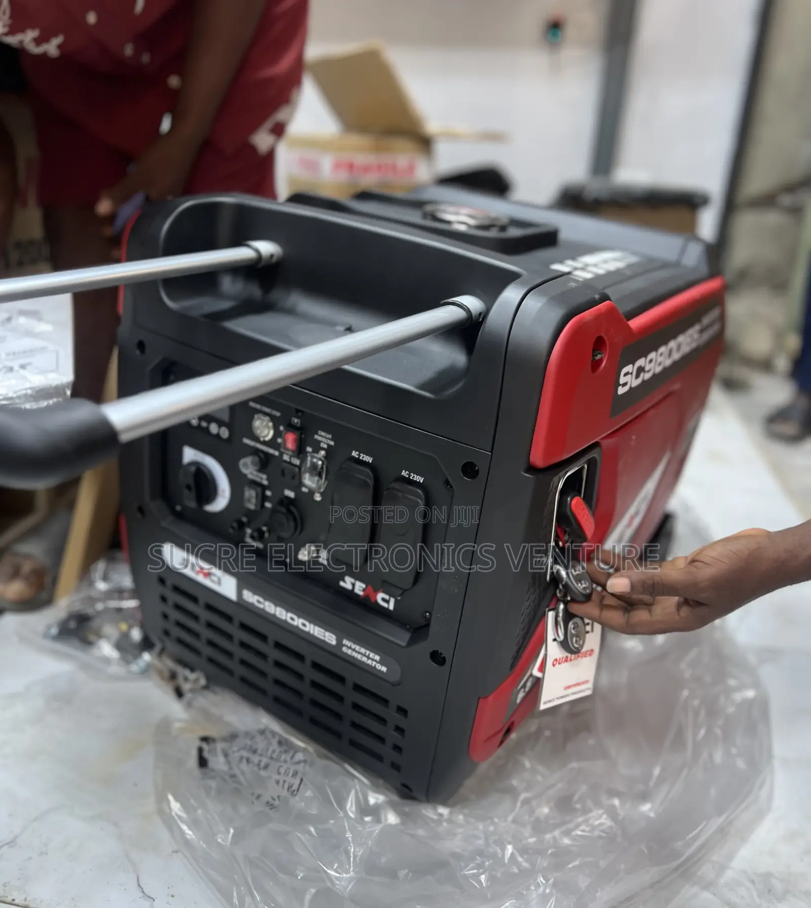 || Senci 7.5kva Inverter Generator {Model Sc9800ies} Very Low Noise ||