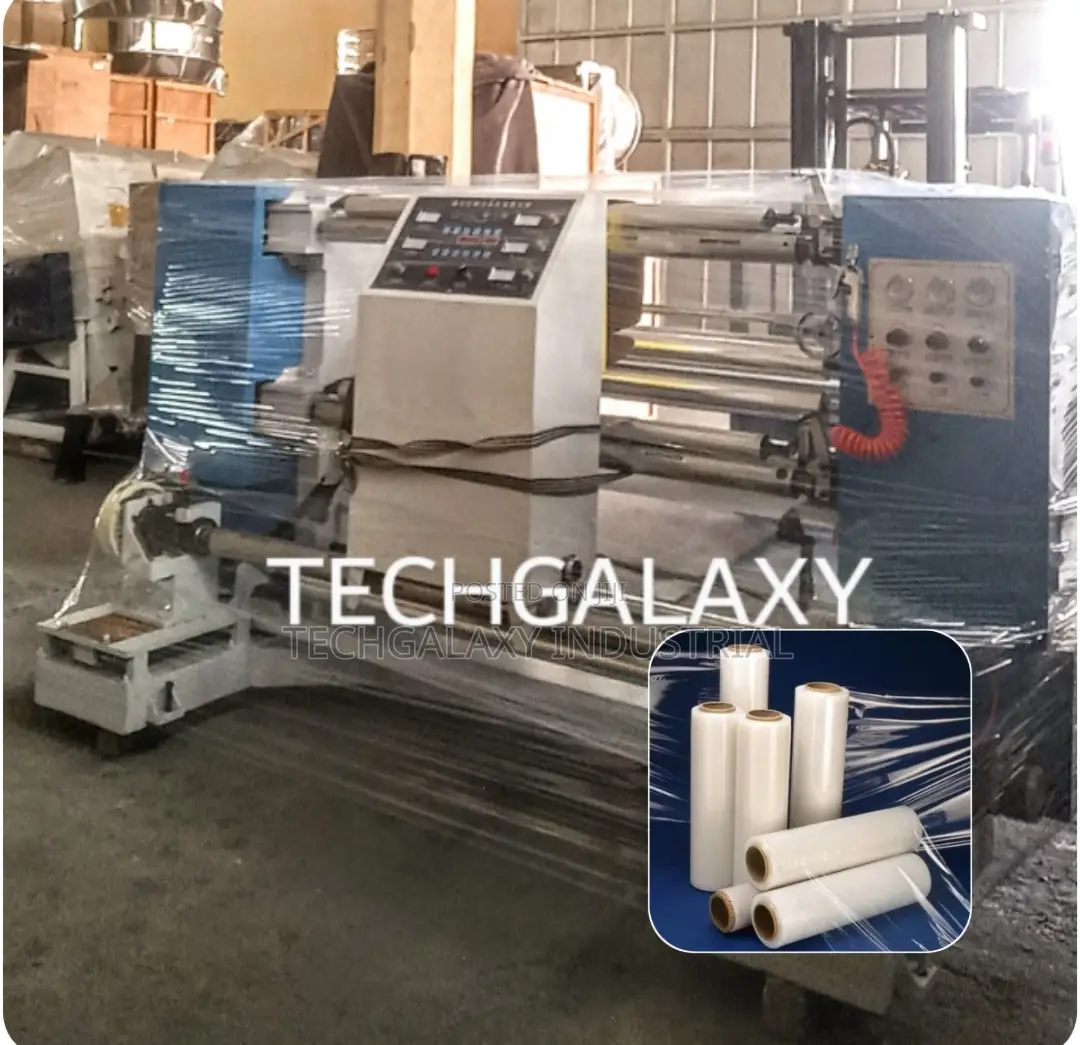 Stretch Film Slitting Rewinding Machine
