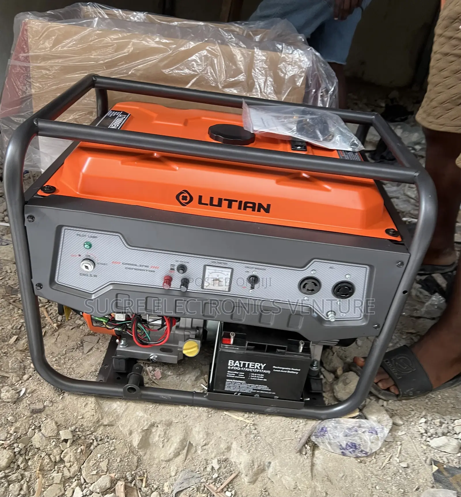 Lutian Lt10000en-6 10.5kva Remote Start 100% Copper Coil Generator •