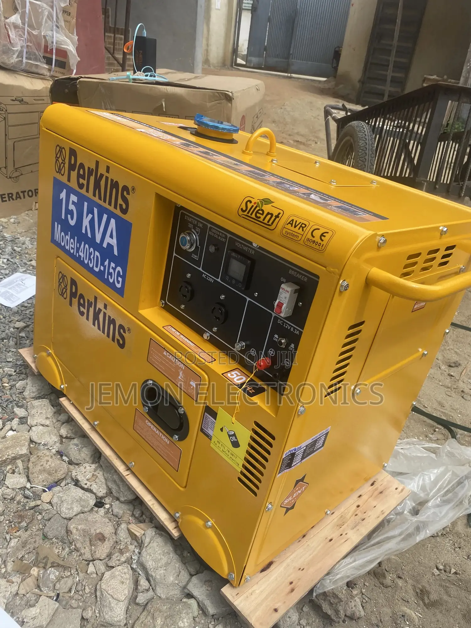 Brand New 15kva Perkins Soundproof Diesel Generator for Sale