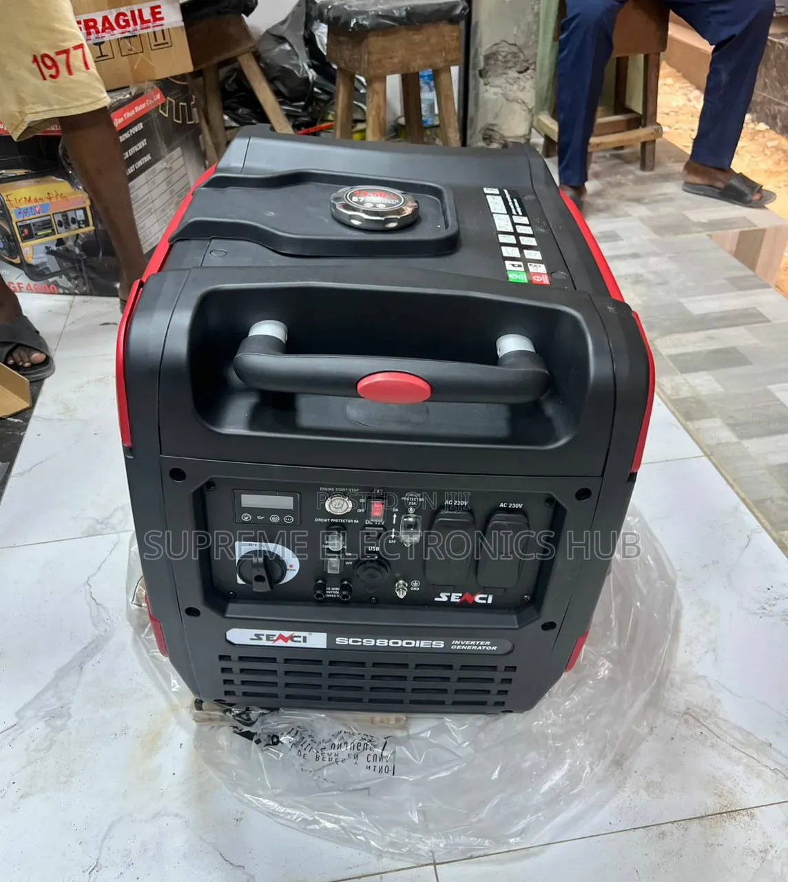 7.5kva Senci Low Noise Inverter Sc98000ies [Usa Standard Generator]●