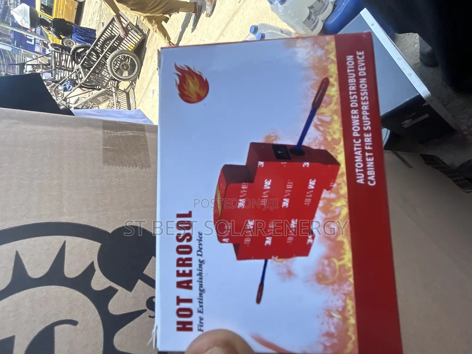 Hot Aerosol Fire Extinguisher Circuit
