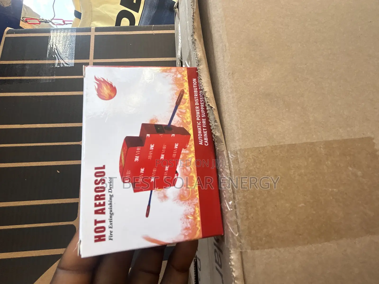 Hot Aerosol Fire Extinguisher Circuit