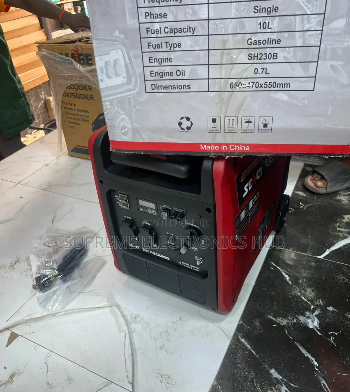Sc7800ies 5/5.6kva Senci Inverter Generator {The Best Inverter Brand}•