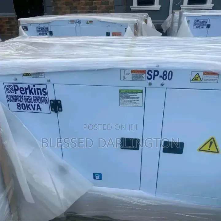 Brand New 80kva Perkins Soundproof Diesel Generator