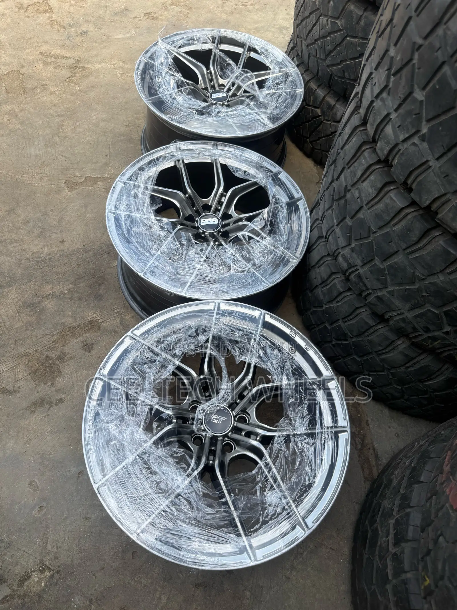 Original Forged BBS Wheel 20-Inch Staggered