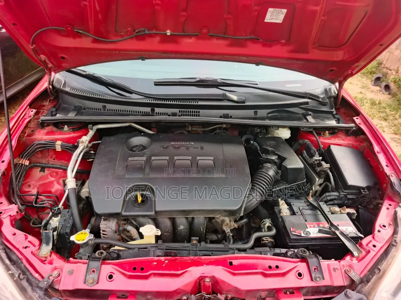 Toyota Corolla 2015 Red