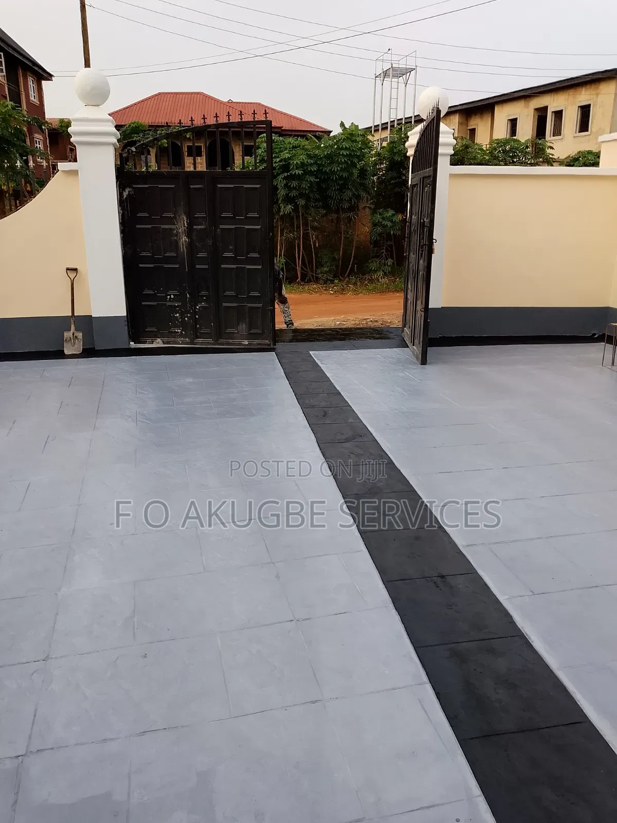 Concrete Floor Stamped American Standard