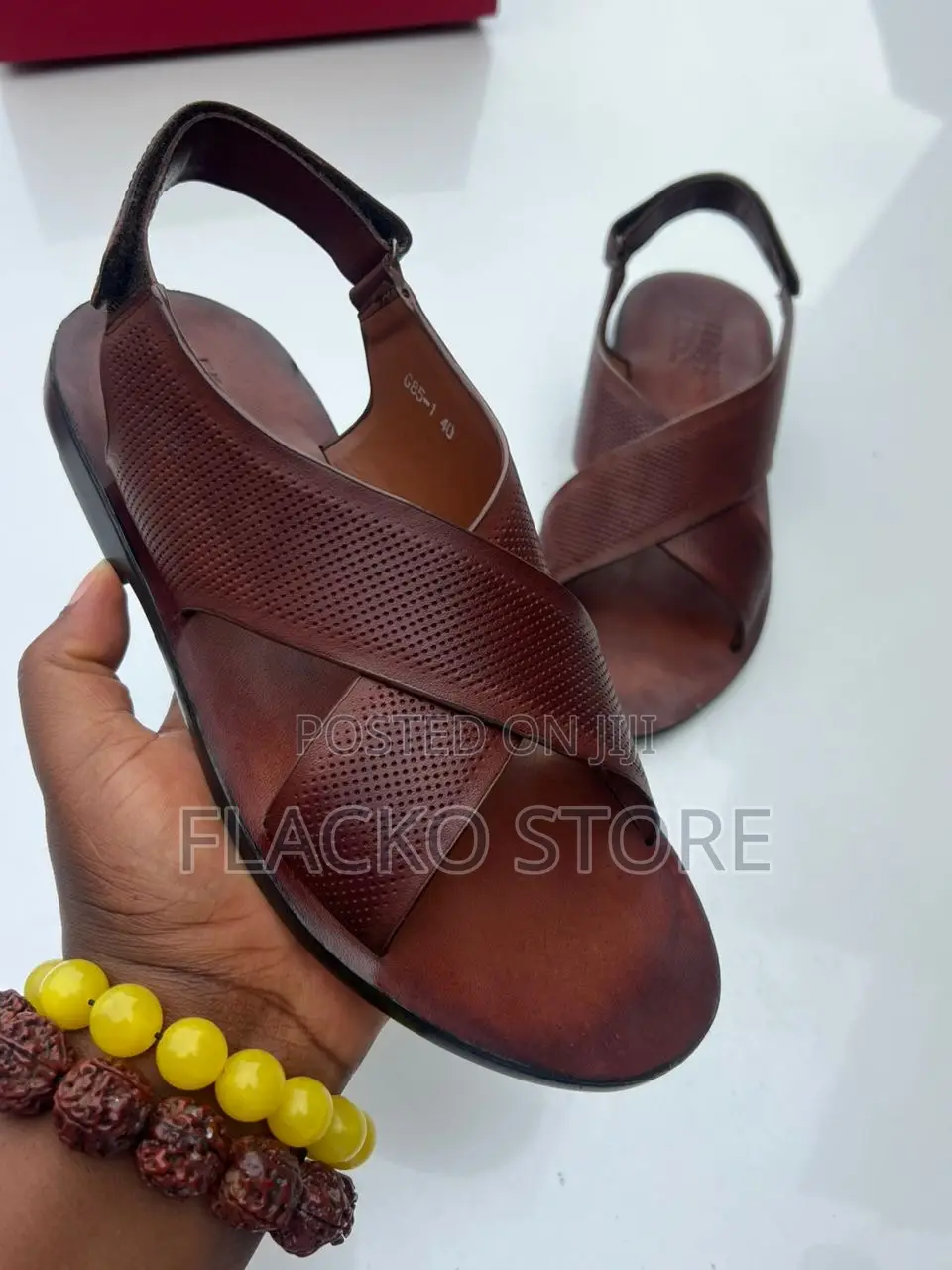 Original Salvatore Ferragamo Leather Sandals
