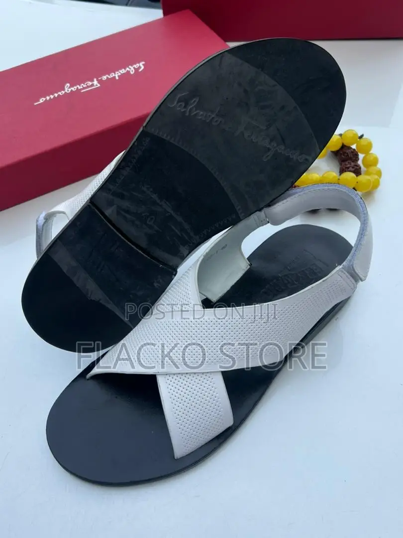 Original Salvatore Ferragamo Leather Sandals