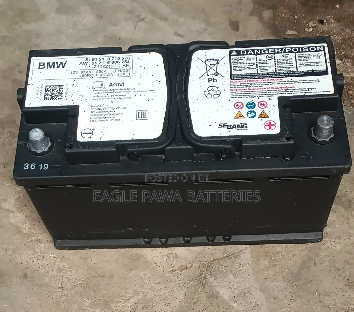 BMW Agm Battery 90ah