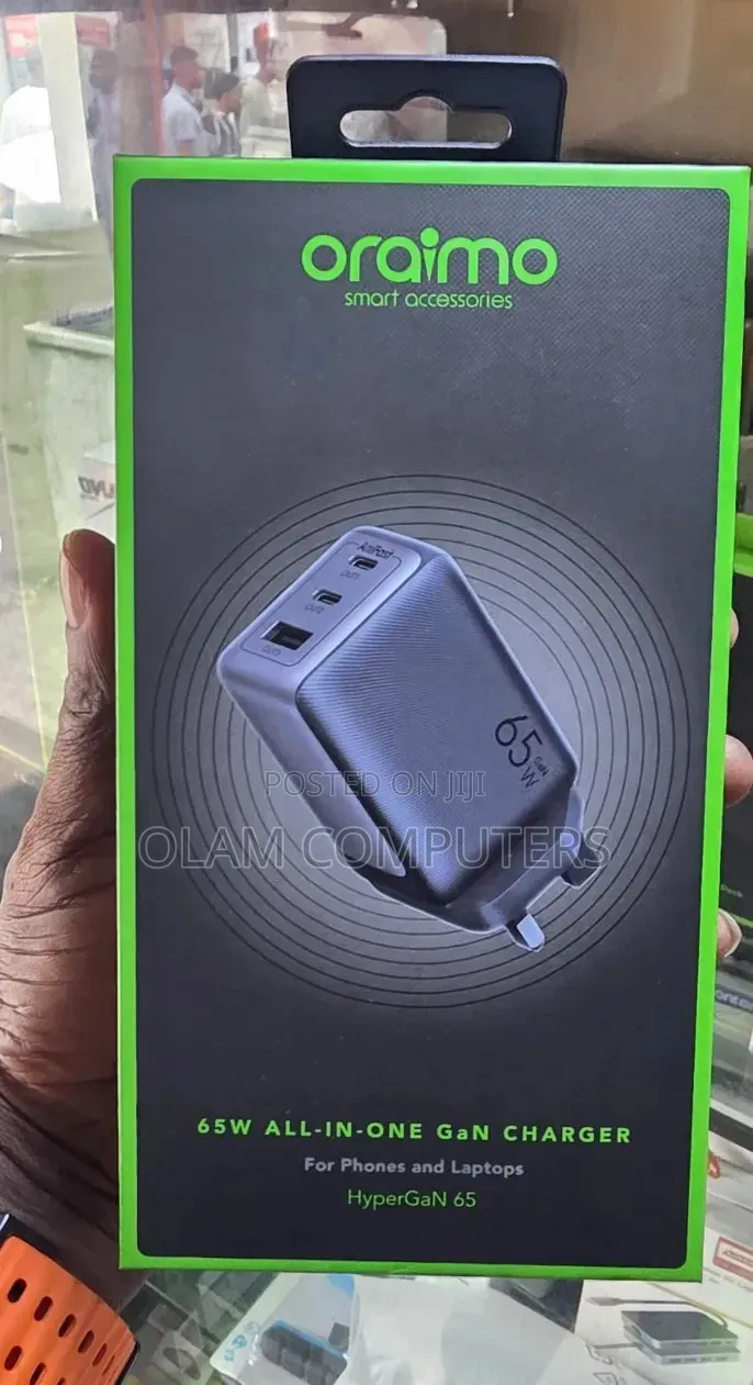 Oraimo 65w All in One Gan Charger