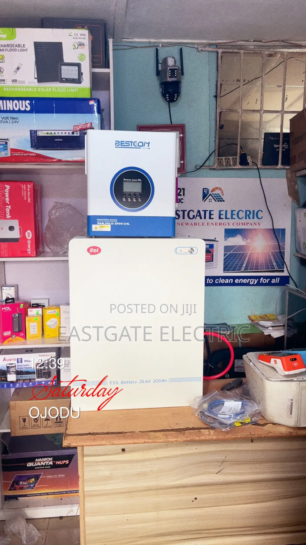 5kwh 24v Itel Lithium Battery