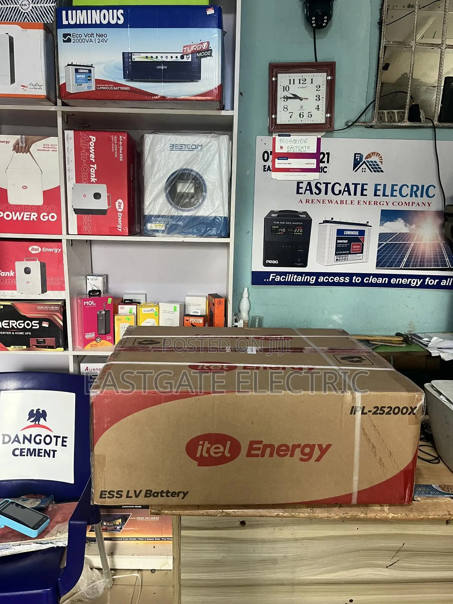 5kwh 24v Itel Lithium Battery