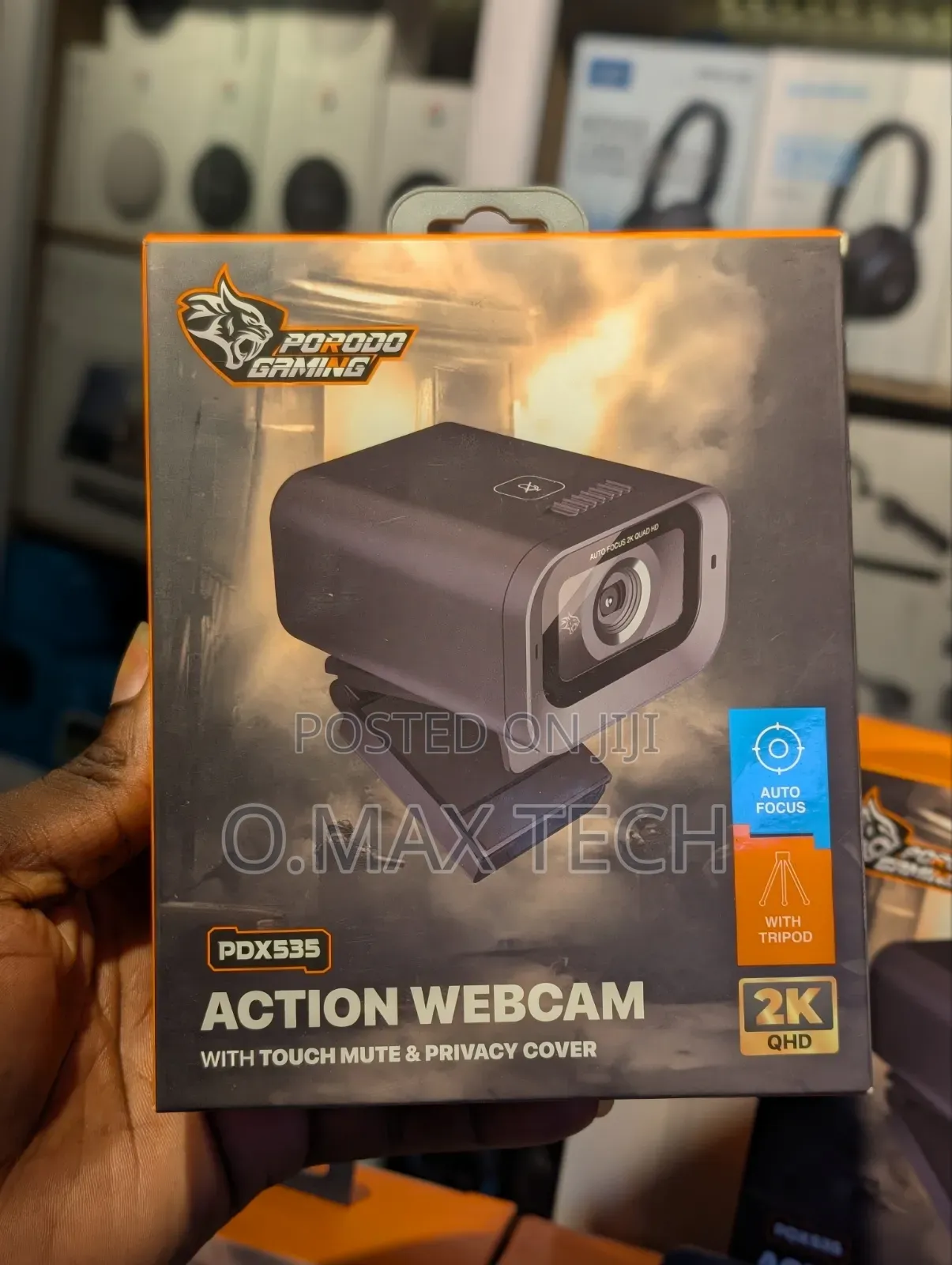 Porodo Gaming Pdx535 Webcam