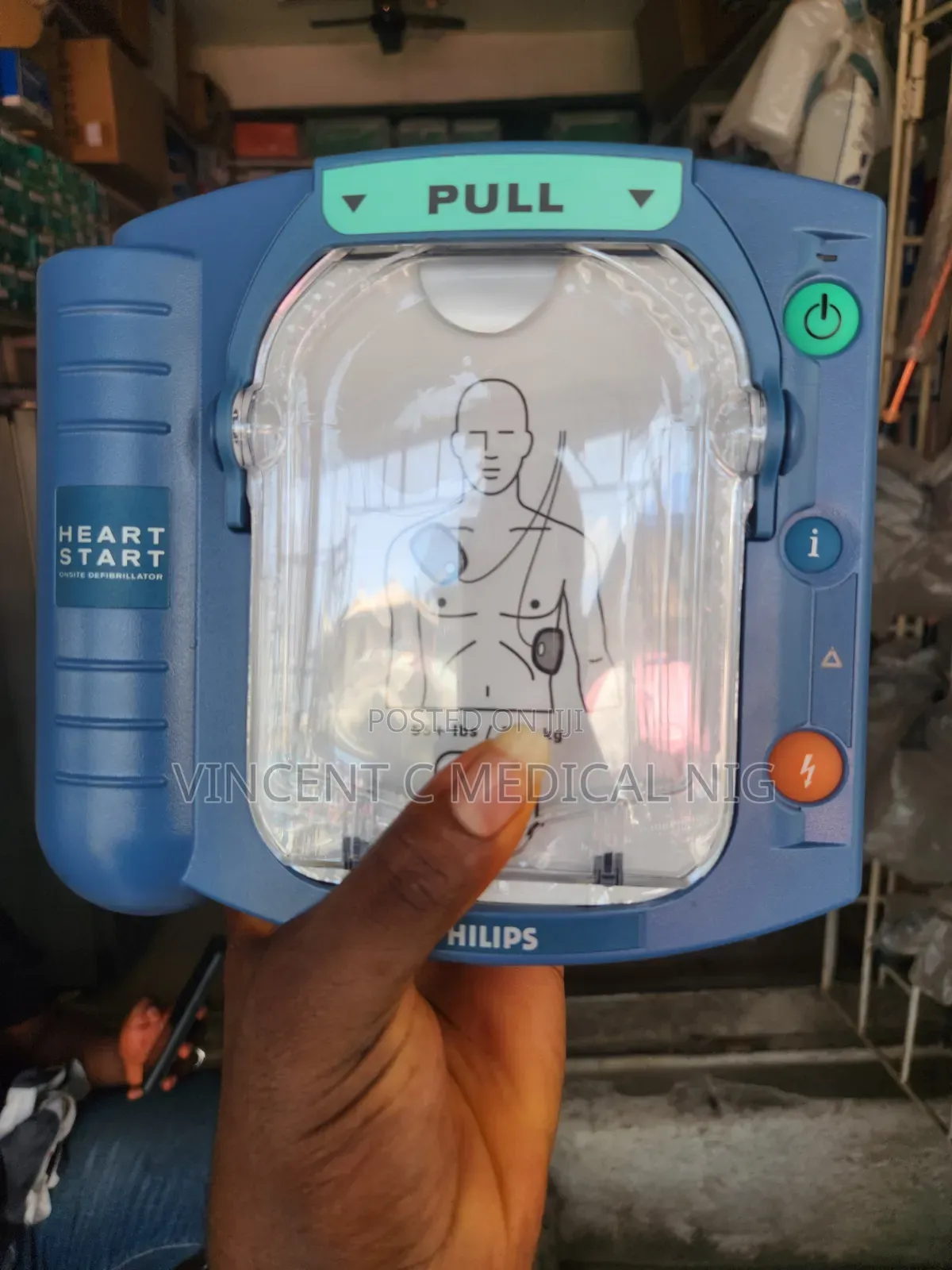 Defibrillator Heart Start. Phillips
Aed Machine