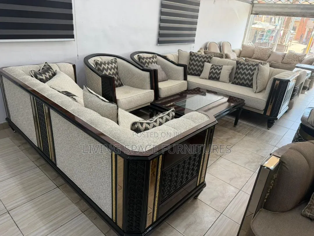 Turkish Sofa Chairs by 8-10seaters With Center Table Full Set