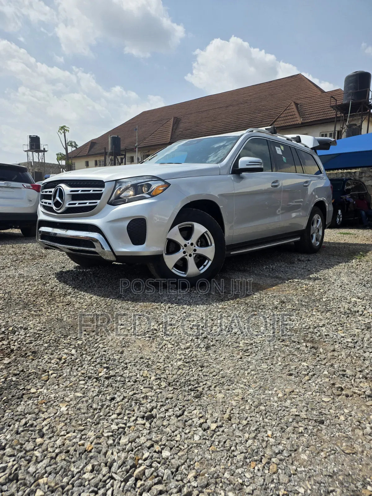 Mercedes-Benz GLS-Class GLS450 4Matic 2017 Silver