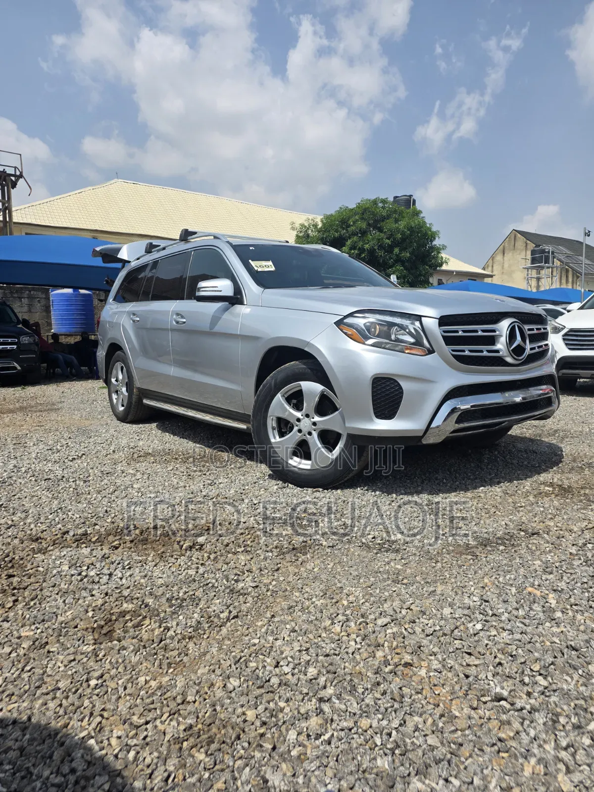 Mercedes-Benz GLS-Class GLS450 4Matic 2017 Silver