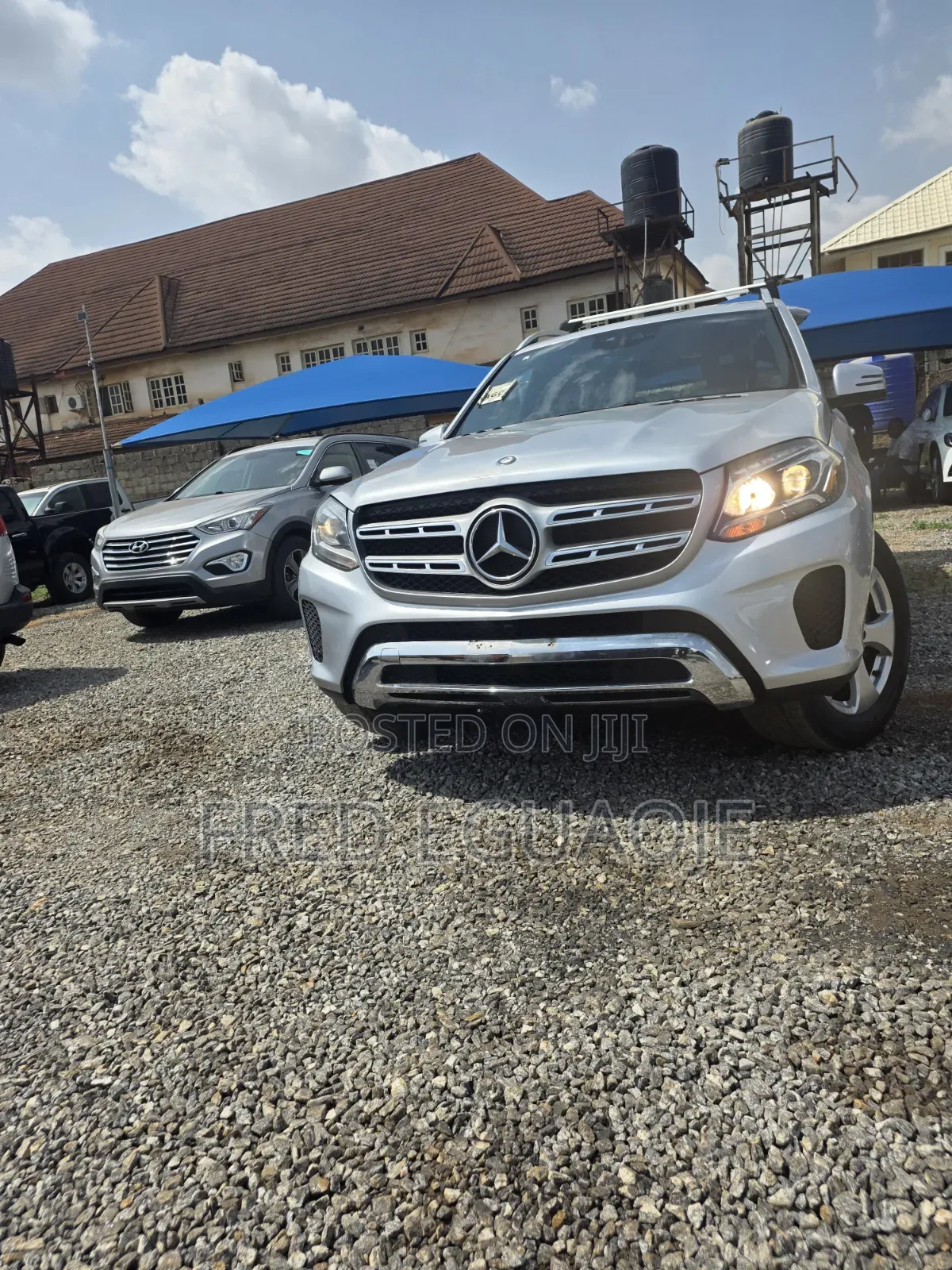 Mercedes-Benz GLS-Class GLS450 4Matic 2017 Silver