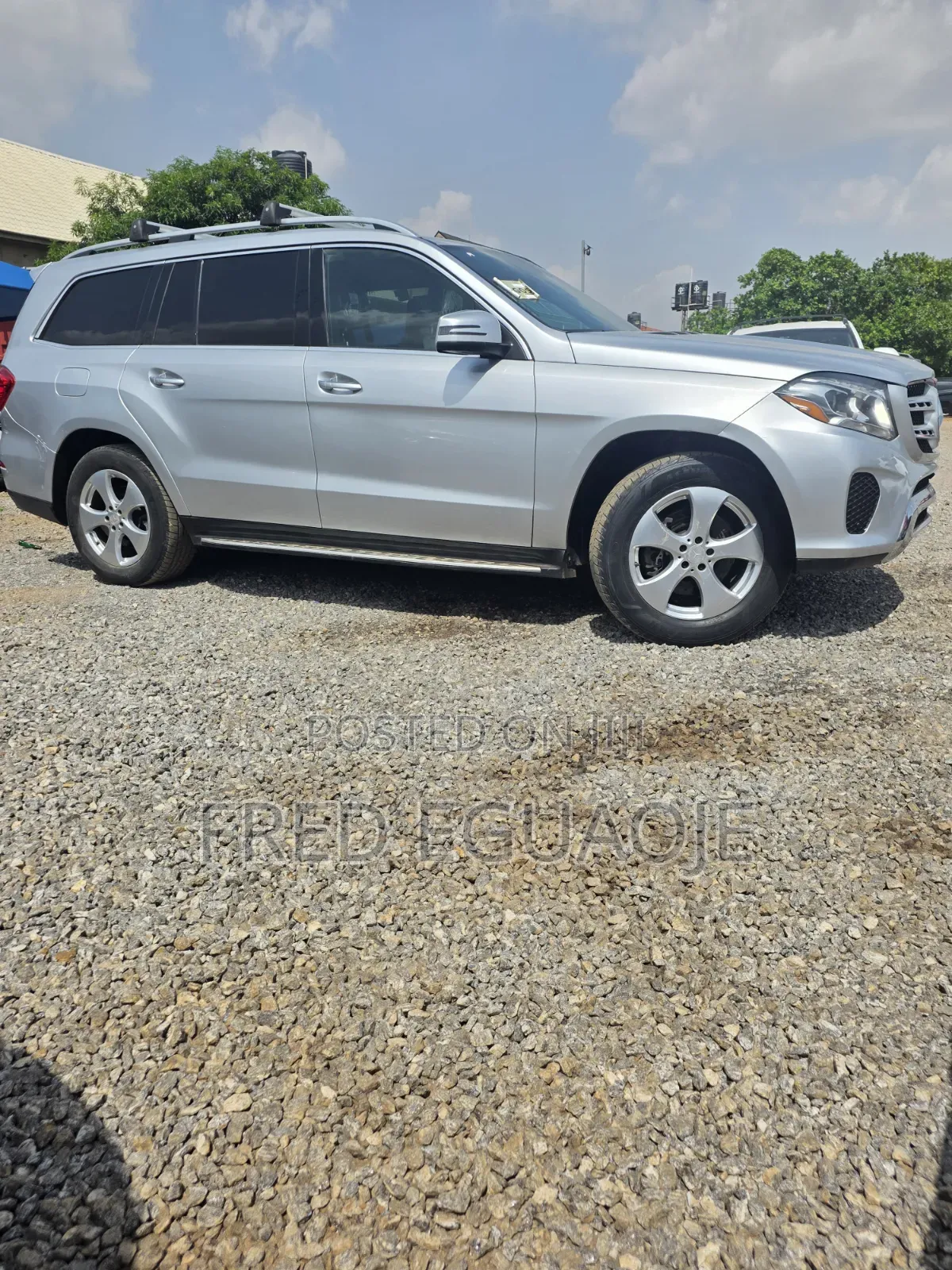 Mercedes-Benz GLS-Class GLS450 4Matic 2017 Silver