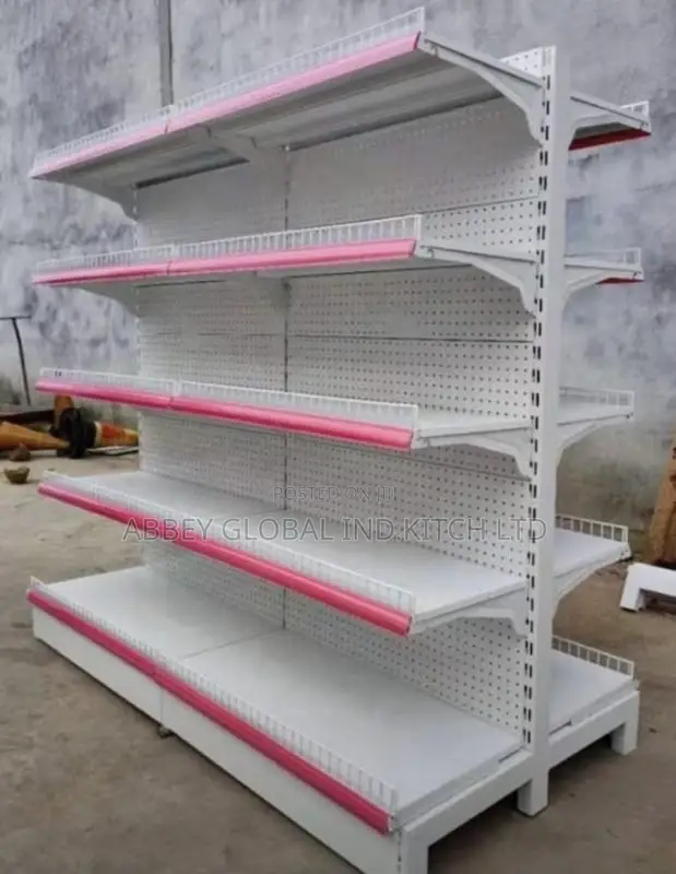 Double Side Supermarket Shelves