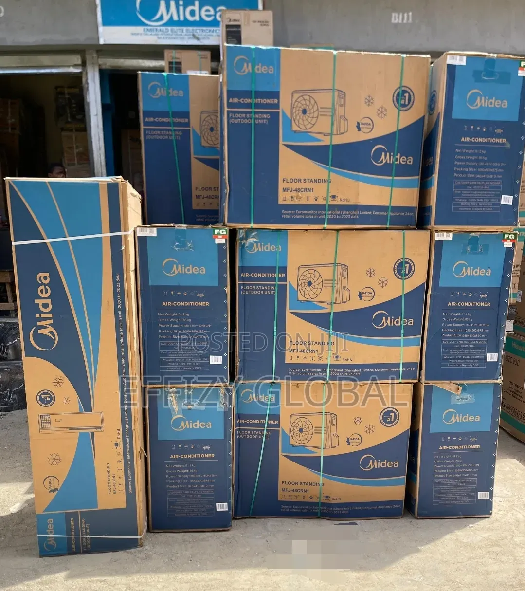 Brand New 2.Tons Midea Standing Floor Ac