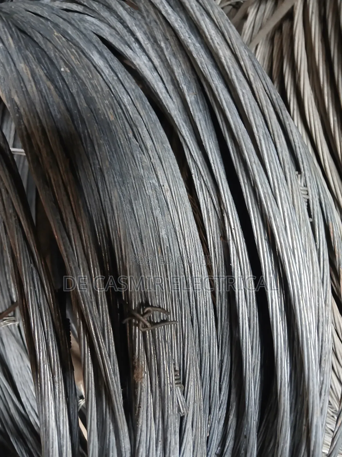 1x25mm2 Gavalnized Steel Wire