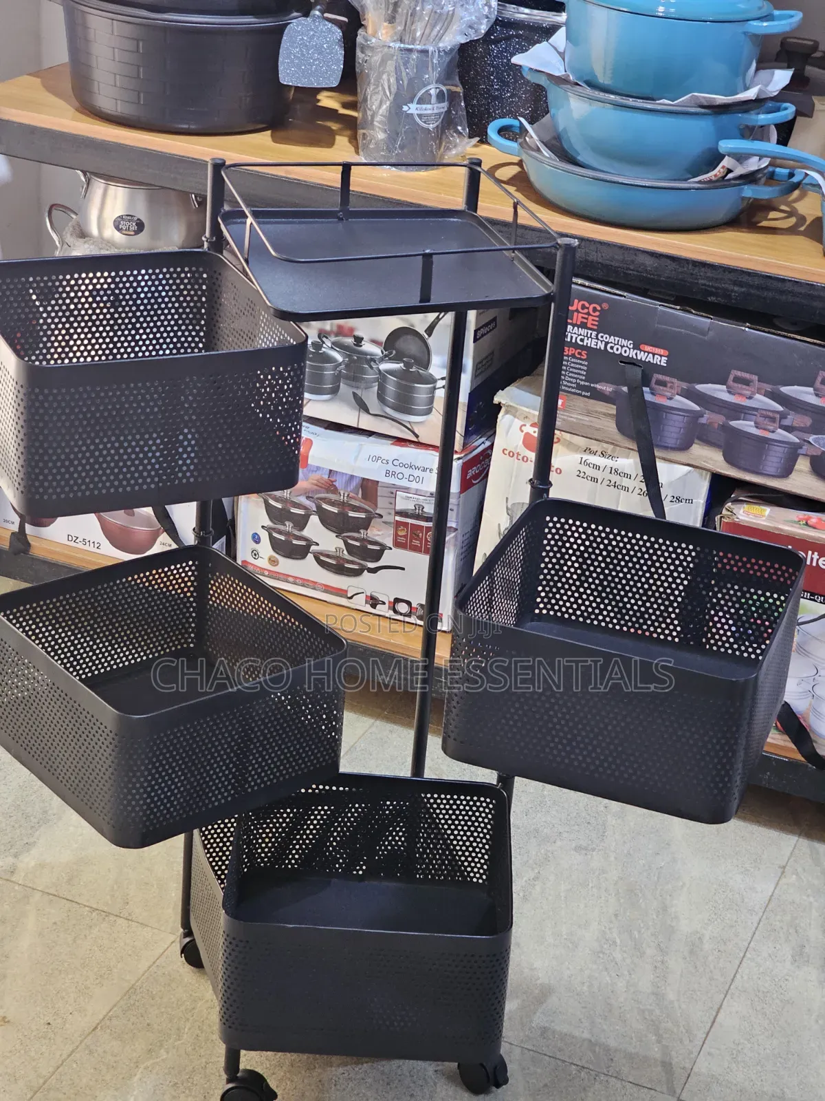 5-layer Rotating Storage Rack