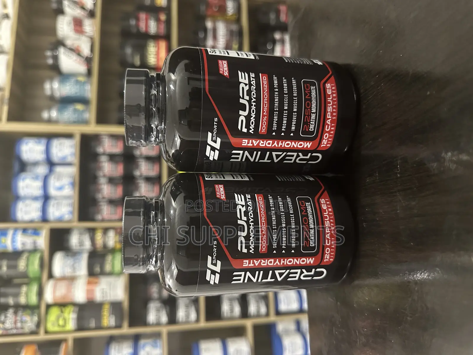 Ec Sports Pure Creatine Monohydrate Capsules