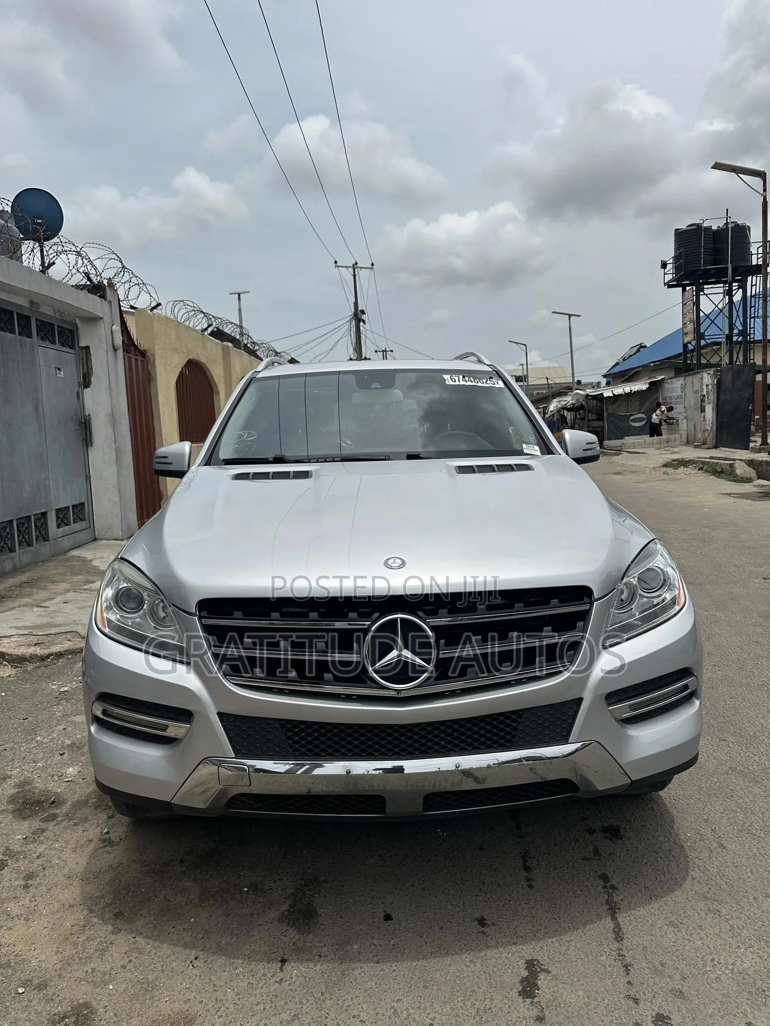 Mercedes-Benz M Class ML350 4MATIC 4dr SUV AWD (3.5L 6cyl 7A) 2014 Silver