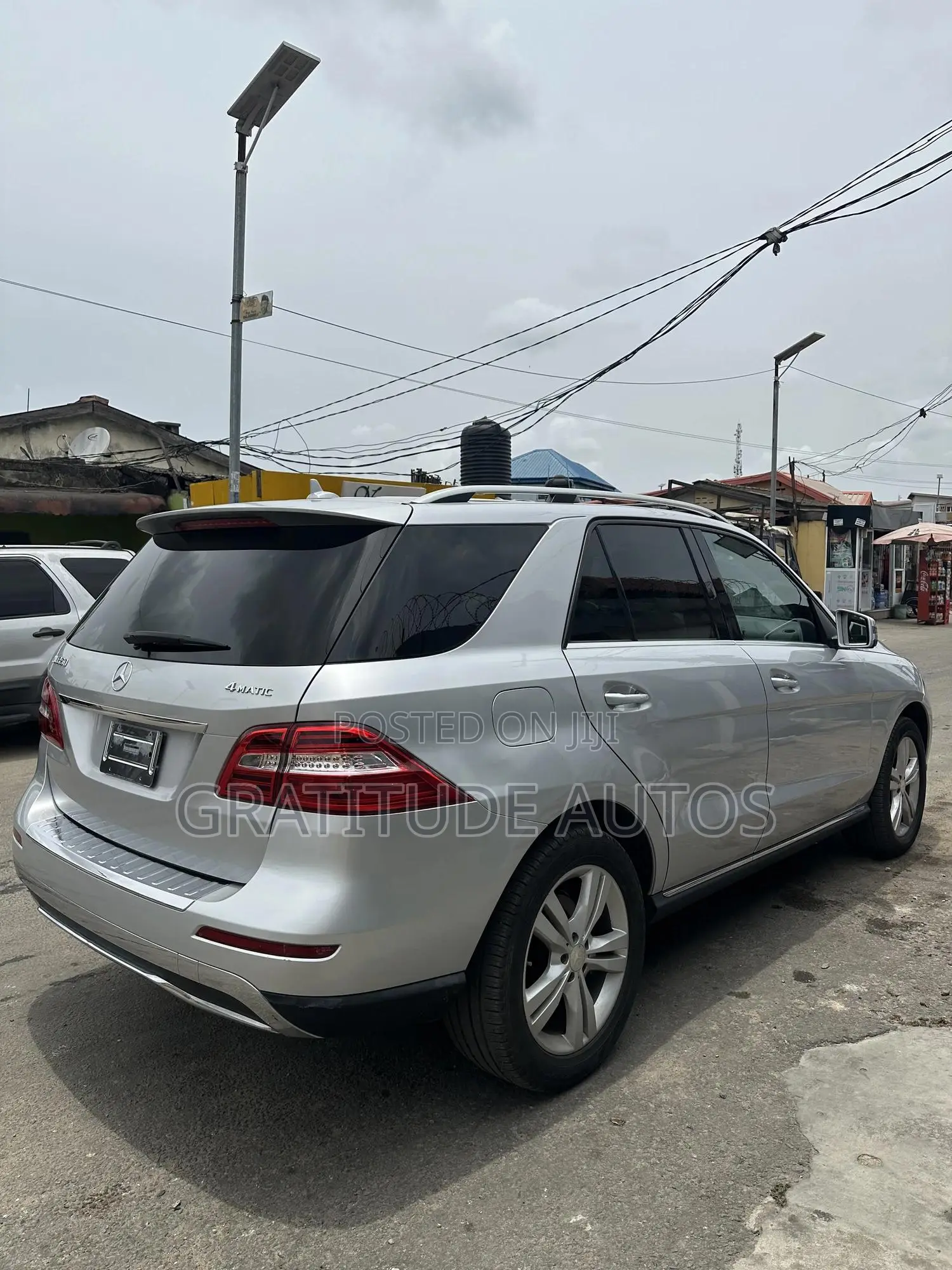 Mercedes-Benz M Class ML350 4MATIC 4dr SUV AWD (3.5L 6cyl 7A) 2014 Silver